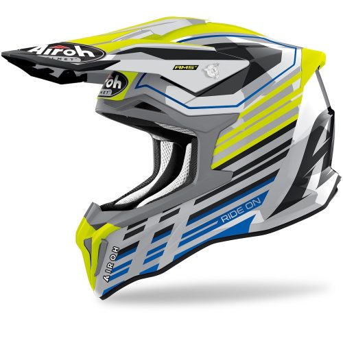 Airoh Strycker Shaded Helm gelb-glanz 2022
