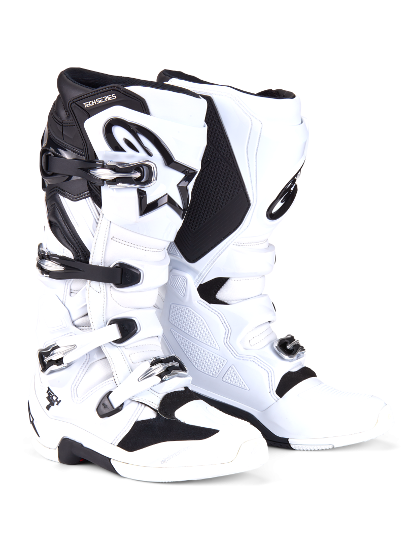 Alpinestars Tech 7 Boots White Black