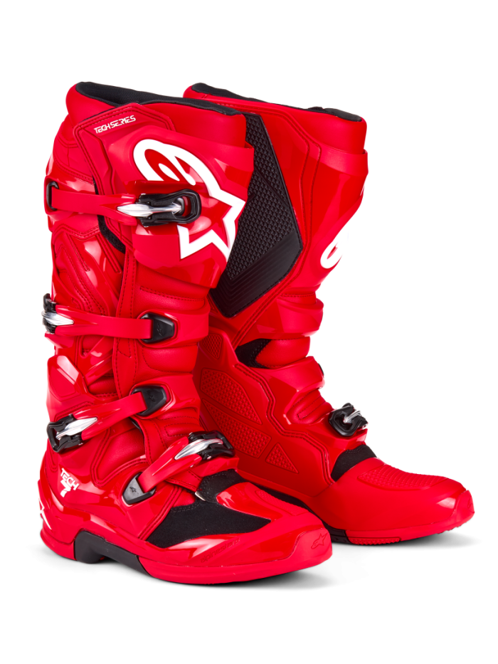 Alpinestars Tech 7 Boots Bright Red