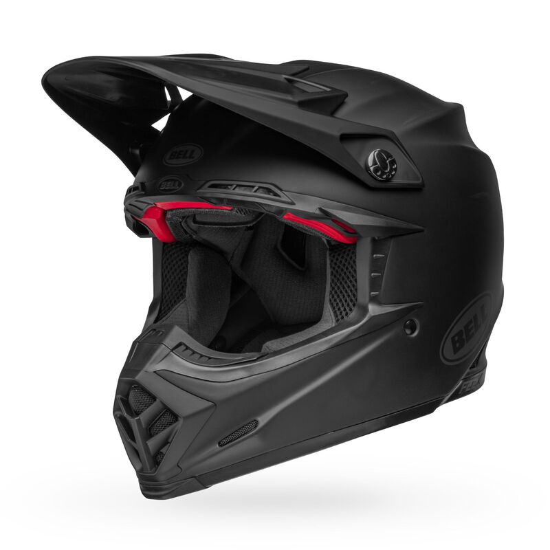 BELL Moto 9S Flex Helm schwarz 2022