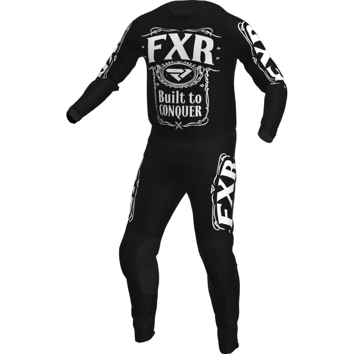 FXR Clutch MX Combo Black White