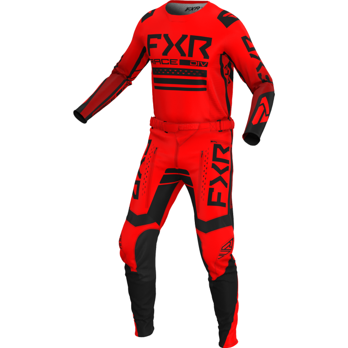 FXR Contender MX Combo Red Black