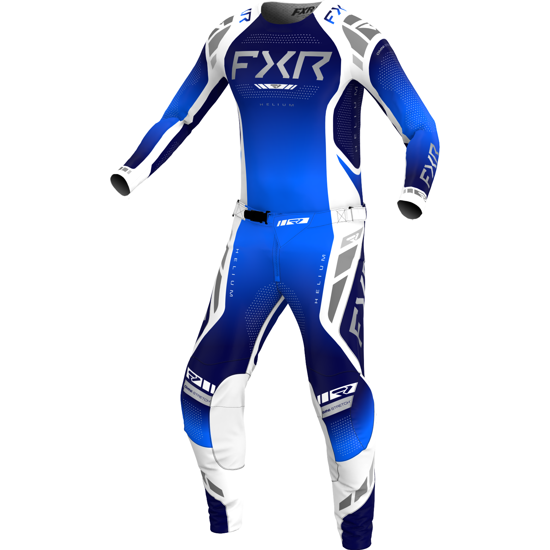 FXR Helium MX Combo Cobalt