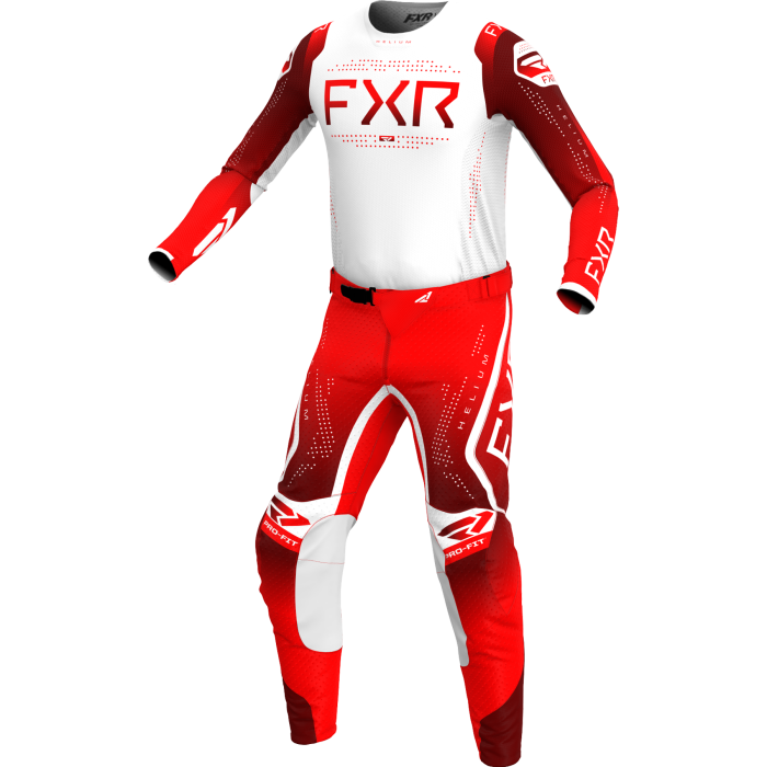FXR Helium MX Combo Red