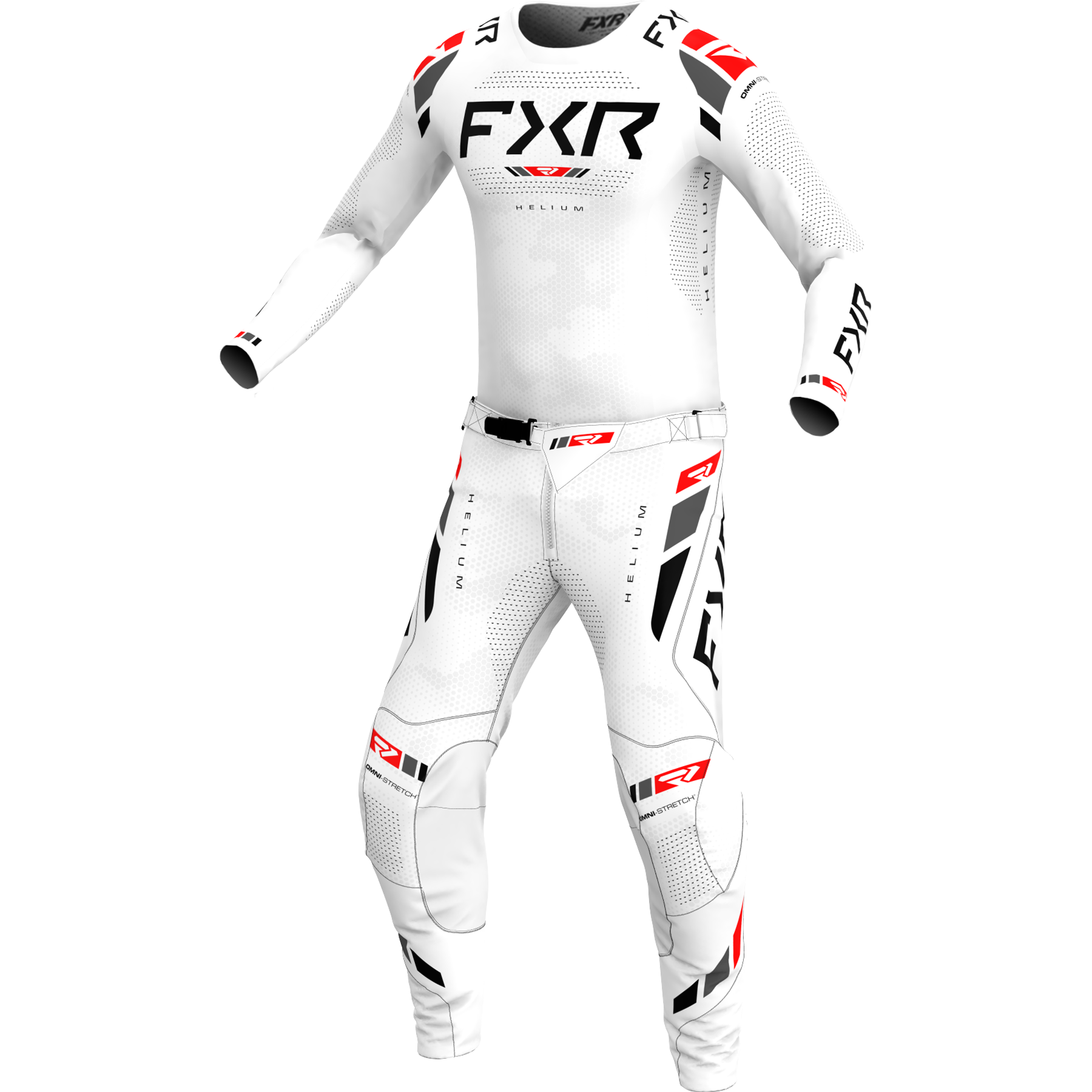 FXR Helium MX Combo Whiteout