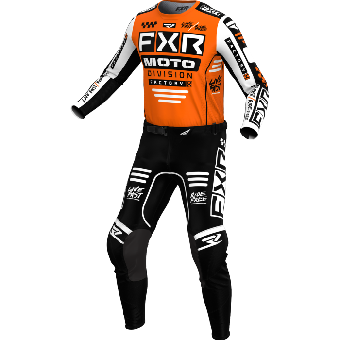 FXR Podium Gladiator MX Combo Orange Black