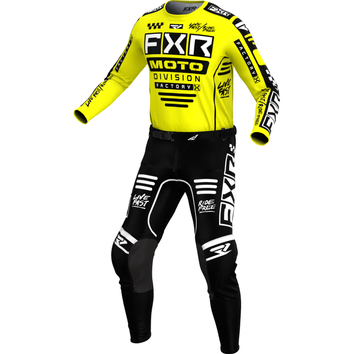 FXR Podium Gladiator MX Combo Yellow Black