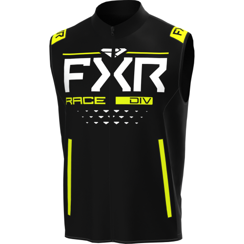 FXR RR MX Vest schwarz neongelb 2022