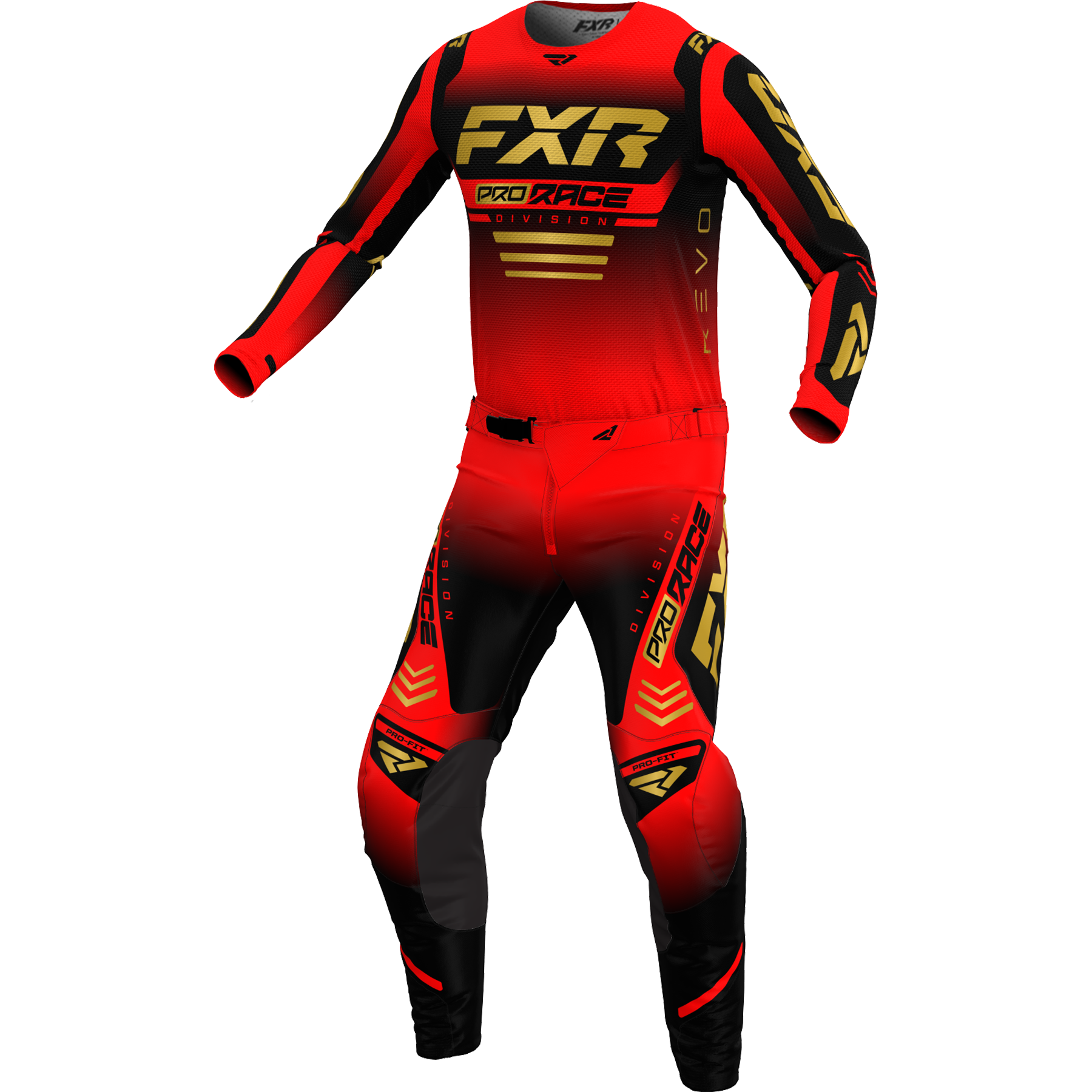 FXR Revo MX Combo Crimson