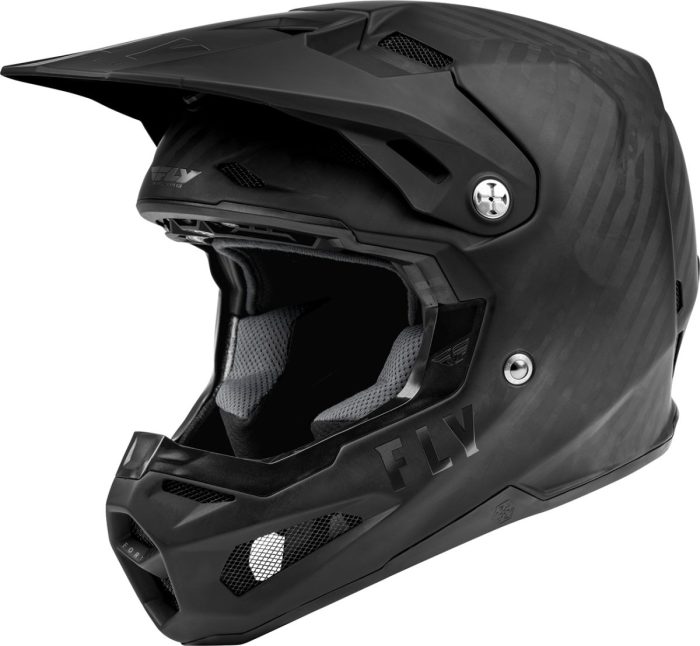 Fly Racing Formula Carbon Prime Helm Solid Black