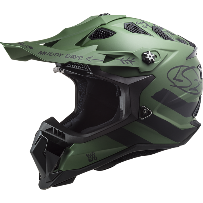 LS2 MX 700 Subverter Cargo Helm Matt Military Green