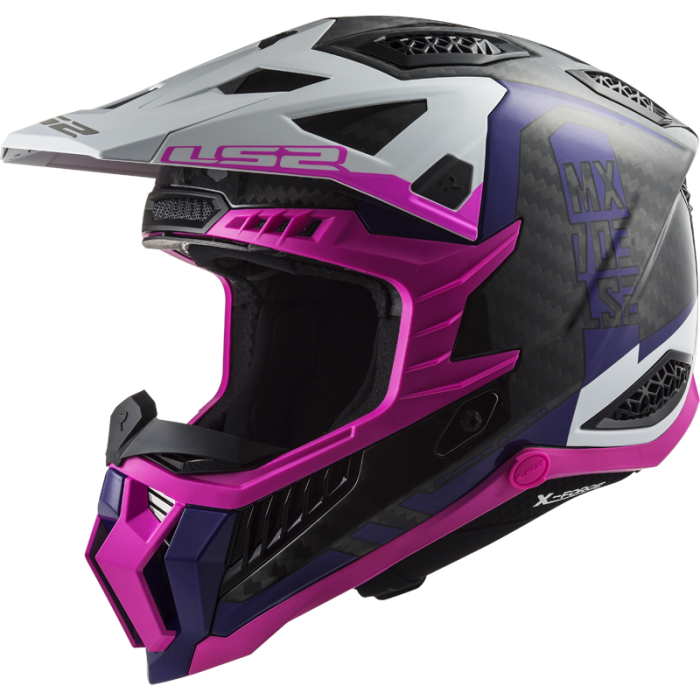 LS2 MX 703 X-Force C Helm Victory Pink Violet 22.06