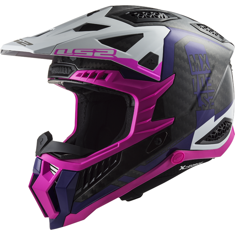 LS2 MX 703 X-Force C Helm Victory Pink Violet 22.06