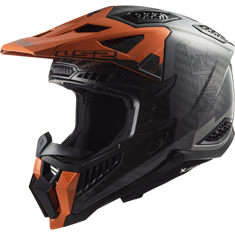 LS2 MX 703 X-Force C Helm Victory Titanium Orange 22.06