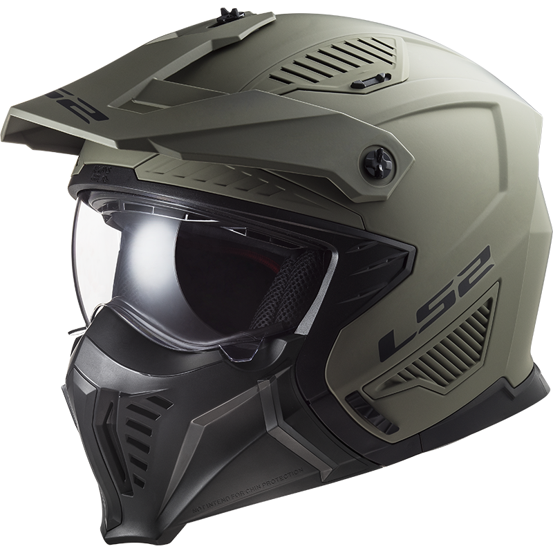 LS2 OF 606 Drifter Helm Solid Matt Sand 22.06
