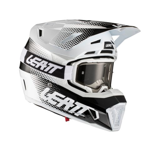 Leatt Moto 7.5 V22 Helm weiß schwarz 2022