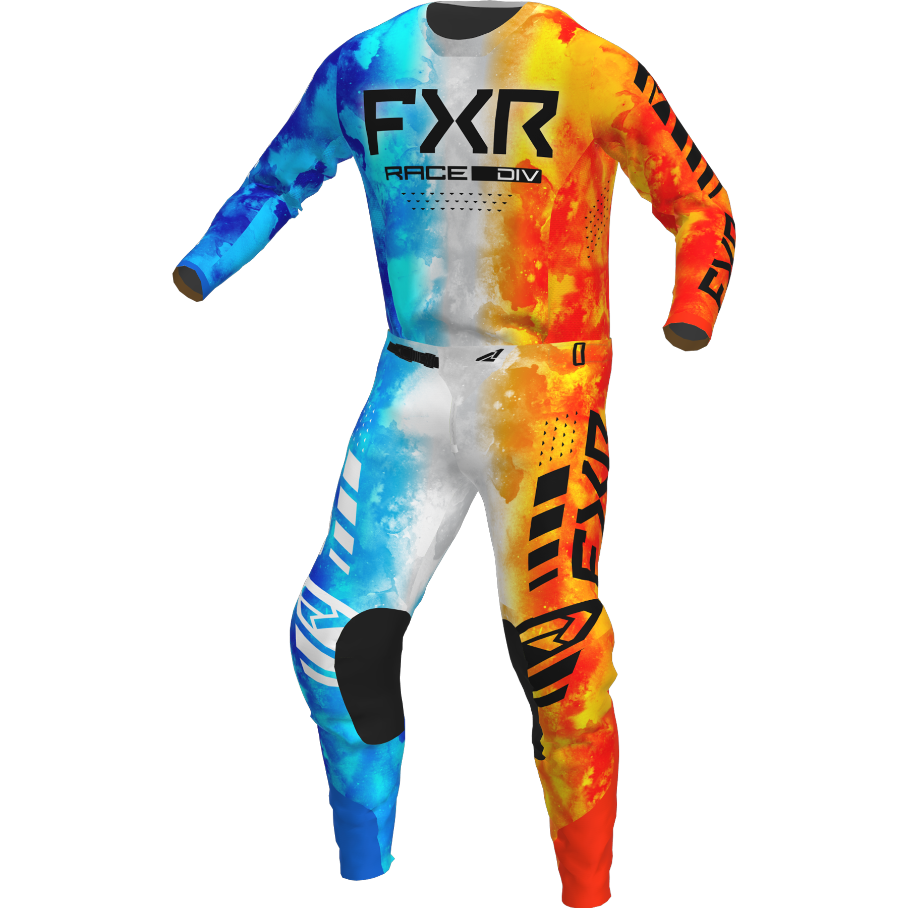 FXR Podium MX Combo Fire Ice