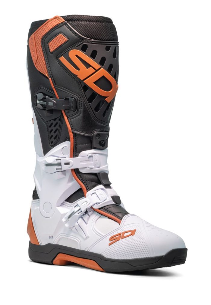 Sidi Crossair Boot White Black Bronze