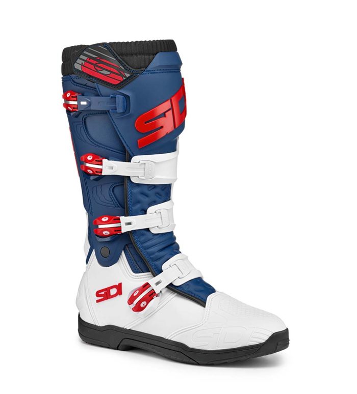 Sidi X Power SC Boot White Navi Red